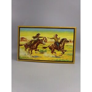 Vintage Avon Pony‎ Express Wild Country After Shave Bottle With Box Cowboy